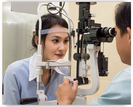 Routine Eye Examination - Test
